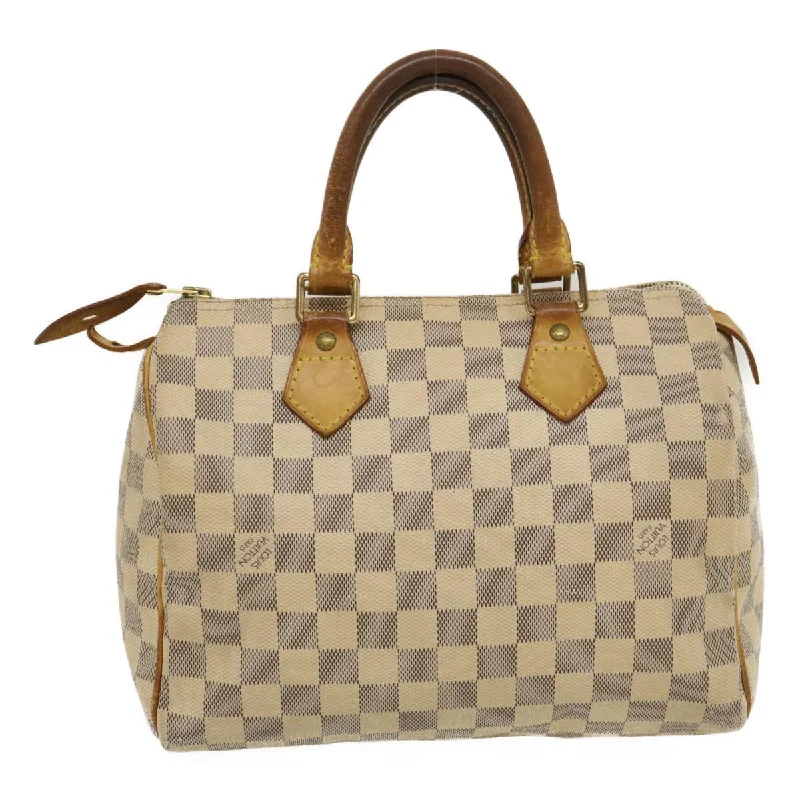 LOUIS VUITTON Damier Azur Speedy 25 Hand Bag N41534 LV Auth rh110