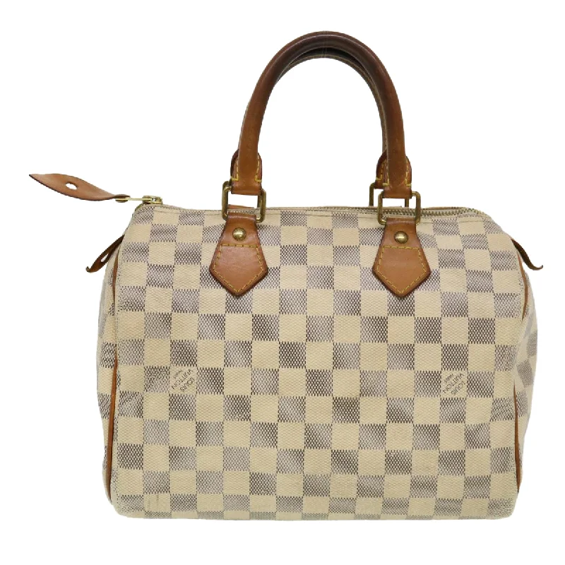 LOUIS VUITTON Damier Azur Speedy 30 Hand Bag N41533 LV Auth 38153