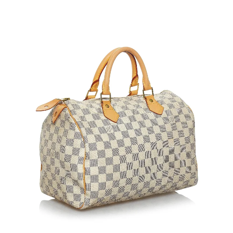 Louis Vuitton Damier Azur Speedy 30 (SHG-36754)