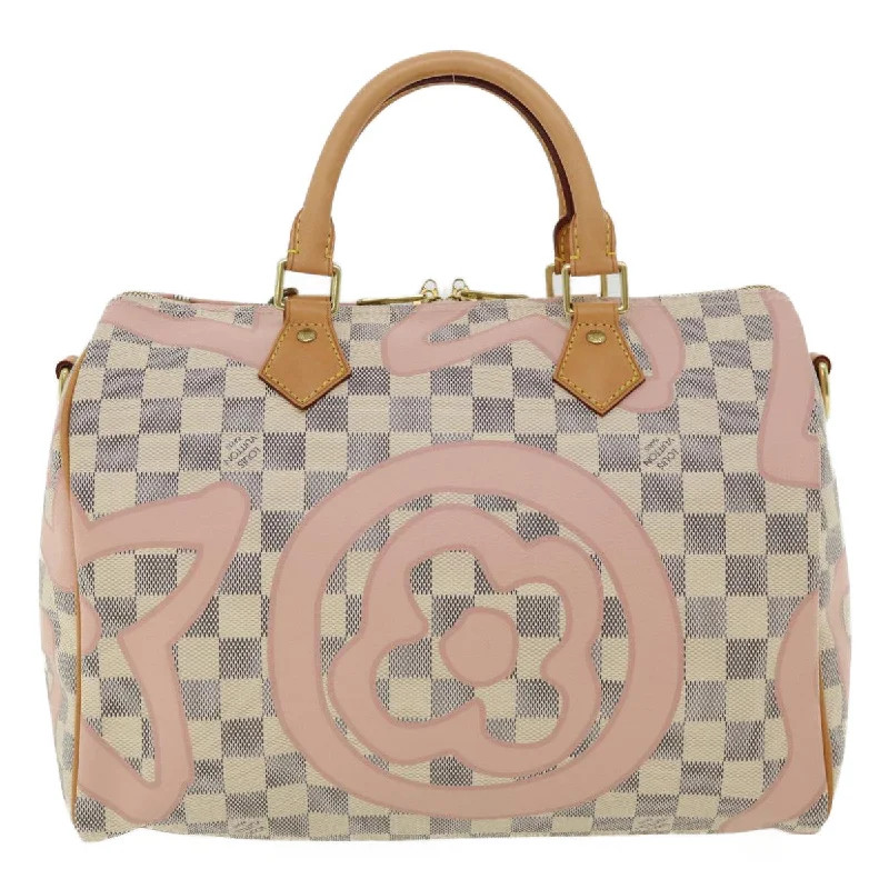 LOUIS VUITTON Damier Azur Tahiti Speedy Bandouliere30 HandBag 2Way N41052 32592A