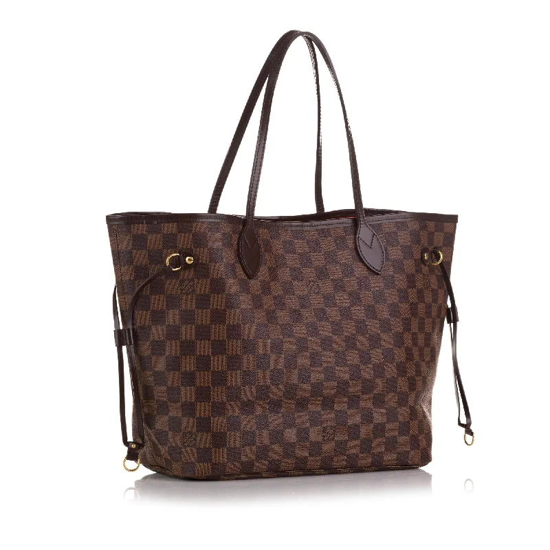 Louis Vuitton Damier Ebene Neverfull MM (SHG-iXDDhR)