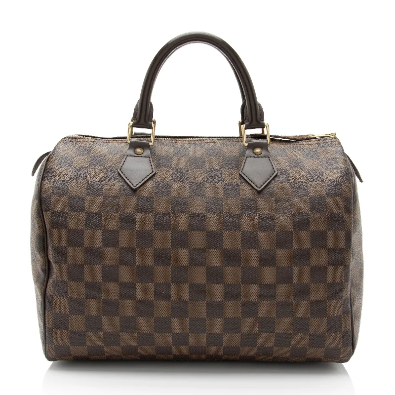 Louis Vuitton Damier Ebene Speedy 30 Satchel (SHF-cZj5Bq)