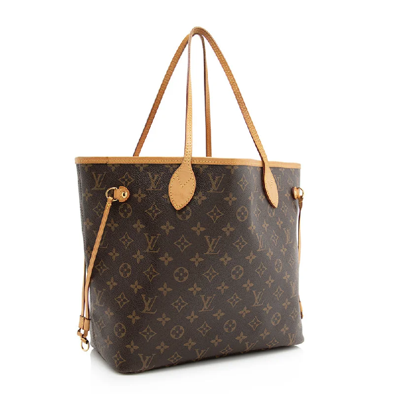 Louis Vuitton Monogram Canvas Neverfull MM Tote (SHF-20245)