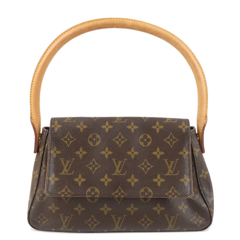 Louis Vuitton Monogram Mini Looping Shoulder Bag Hand Bag M51147