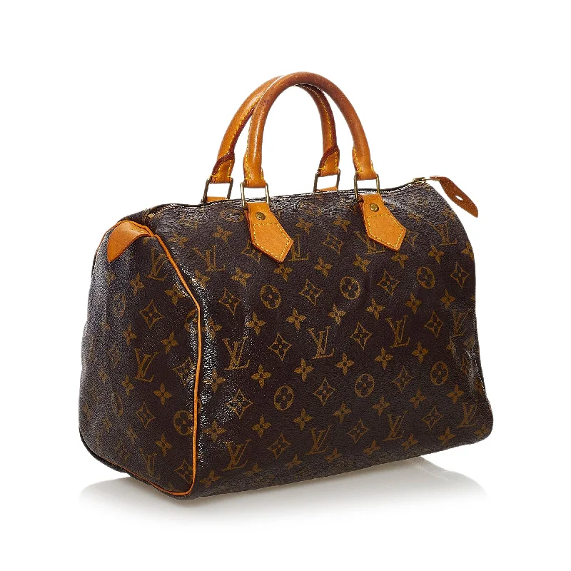 Louis Vuitton Monogram Speedy 30 (SHG-32411)