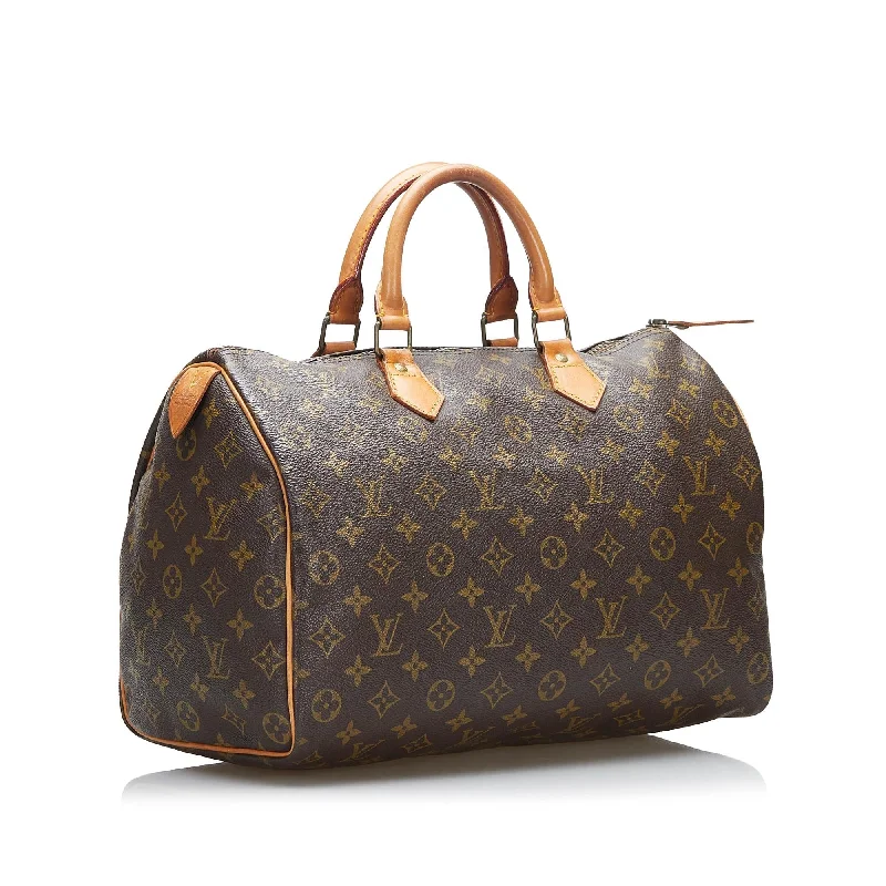 Louis Vuitton Monogram Speedy 35 (SHG-4qbByt)