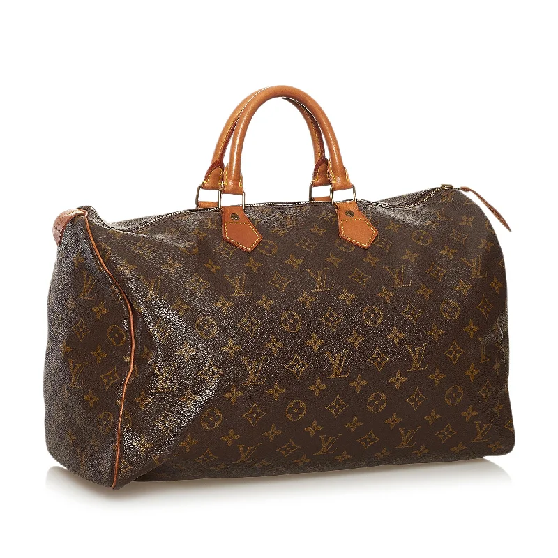 Louis Vuitton Monogram Speedy 40 (SHG-36766)