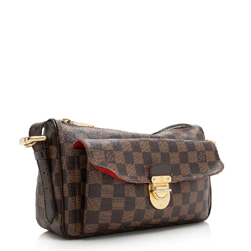 Louis Vuitton Vintage Damier Ebene Ravello GM Shoulder Bag (SHF-21610)