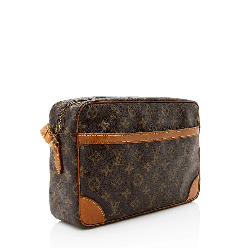 Louis Vuitton Vintage Monogram Canvas Trocadero 27 Shoulder Bag (SHF-22092)