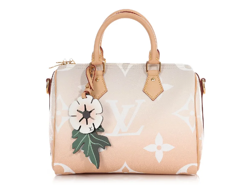 Louis Vuitton Monogram Giant Brume and Mist By The Pool Speedy Bandoulière 25