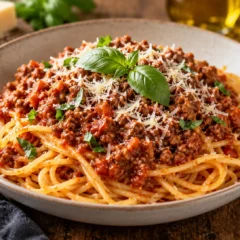 Slow-Simmered Spaghetti Bolognese