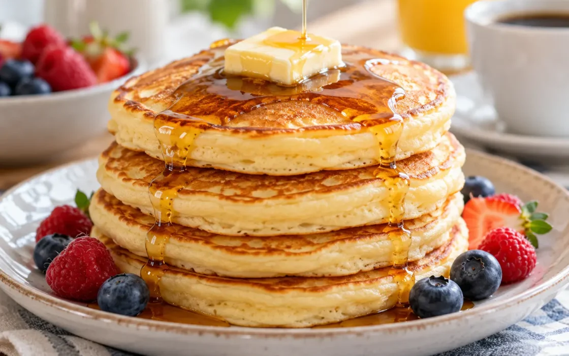 Tall & Fluffy Buttermilk Pancakes