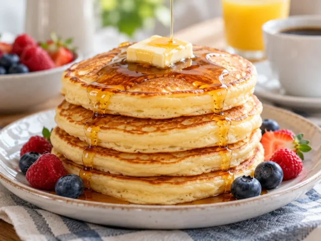 Tall & Fluffy Buttermilk Pancakes
