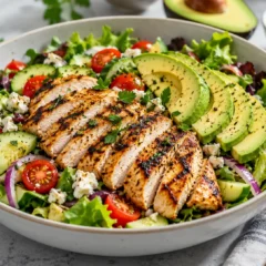 Grilled Chicken & Avocado Salad