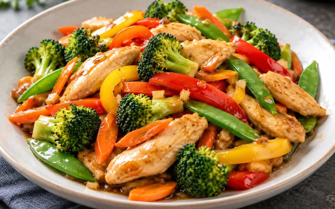 Quick Chicken & Vegetable Stir-Fry