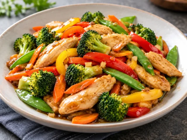 Quick Chicken & Vegetable Stir-Fry