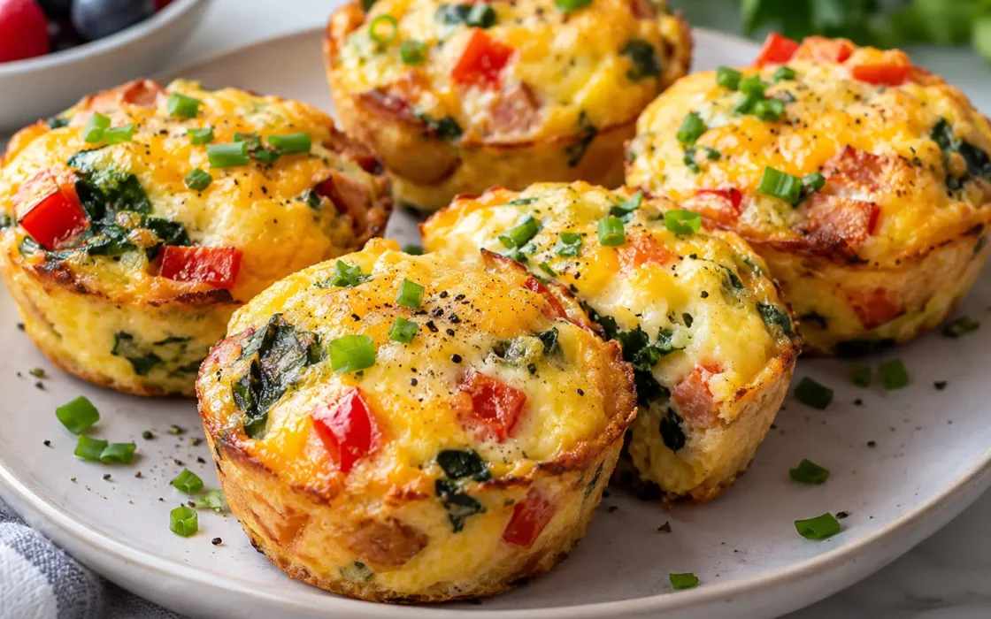 Veggie-Packed Breakfast Egg Muffins
