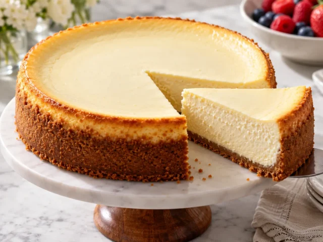 Classic New York-Style Cheesecake