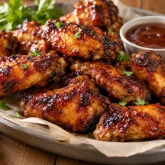 Oven-Baked BBQ Chicken Wings