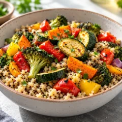 Roasted Vegetable Quinoa Bowl